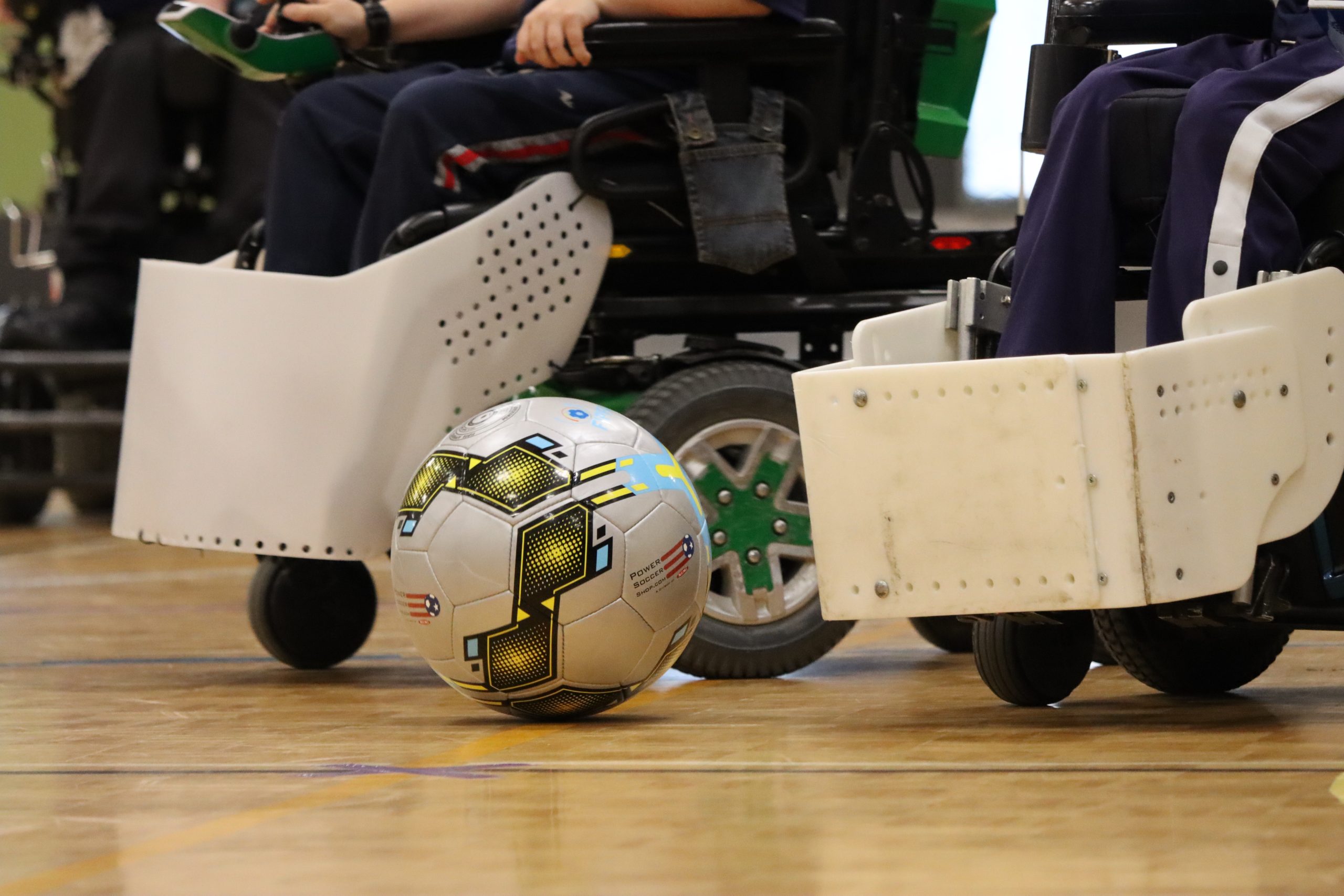 Powerchair soccer jeunes